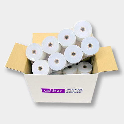 POS Printer Paper Rolls | 3-Ply | Qty 24