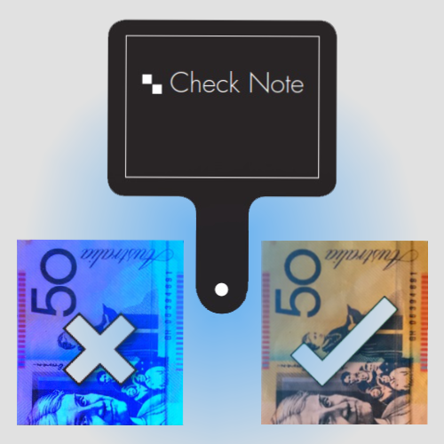 Check Note Counterfeit Currency Detector